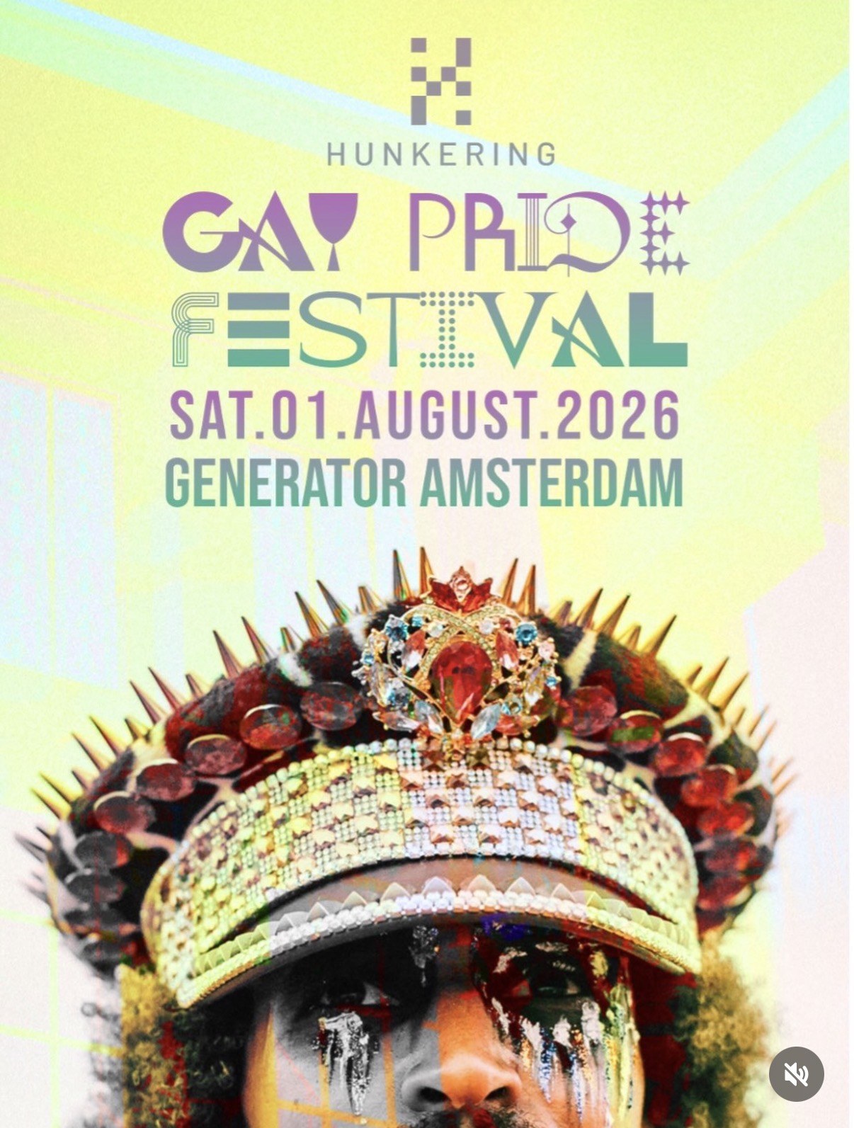 Hunkering Gay Pride Festival 2026 at Generator Amsterdam